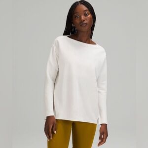 Lululemon White Opal Long Sleeve, size 8